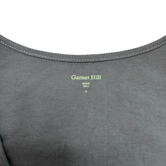 GARNET HILL Art Deco Sequin Rayon Stretch Gray Tank Top Size Small Womens #32594 - Picture 6 of 9